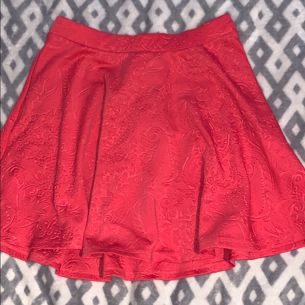 Pink skater skirt